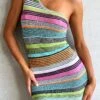 Life Moves On Mini Dress Rainbow Stripe 1 Life Moves On Mini Dress Rainbow Stripe -Dresses Sales IMG 6107