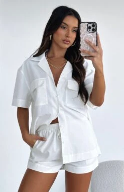 You're My Holiday Shirt White -Dresses Sales IMG 6803