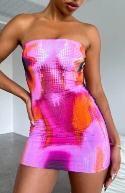 Dresses Sales 11 Life On Mars Strapless Mini Dress Mars