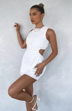 In The Bag Mini Dress White -Dresses Sales IN THE BAG MINI DRESS 05 05 22 0004