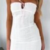 Lots Of Love Mini Dress White -Dresses Sales LOTS OF LOVE DRESS 19.05.23 04