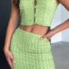 Maiya Crop Top Green 1 Maiya Crop Top Green -Dresses Sales MAIYA CROP WILD YOUTH SKIRT 141022 08 d62cd38f 222f 48a5 add6 44abfbbb986c
