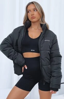 Not Giving In Puffer Jacket Black -Dresses Sales NOT GIVING IN PUFFER JACKET 20.07.21 05