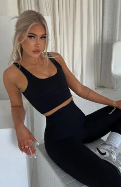 Activation Sports Crop Black