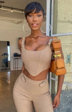 Keep Me Close Bustier Mocha