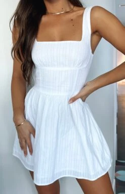 Trending Now Mini Dress White -Dresses Sales TRENDING NOW MINI DRESS 25 05 23 04