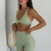 High Definition Sports Bra Sage